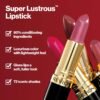 Revlon Super Lustrous Lipstick, Rose Velvet #130, 4.2g - Image 2