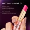 LAKMÉ Glossy Lipstick Red (High-Shine Finish) - Image 6