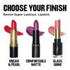 REVLON Super Lustrous The Luscious Mattes Lipstick, in Burgundy, 021 Black Cherry, 0.74 oz - Image 5