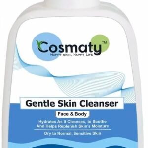 Cosmaty Face Wash Gentle Skin Cleanser for Dry to Normal, Sensitive Skin, 125 ml Hydrating Face Wash with Niacinamide, Vitamin B5