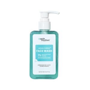 Earth Rhythm Aqua Surge Face wash with 1% Hyaluronic Acid, for Dry Skin | Men & Women - 150ml