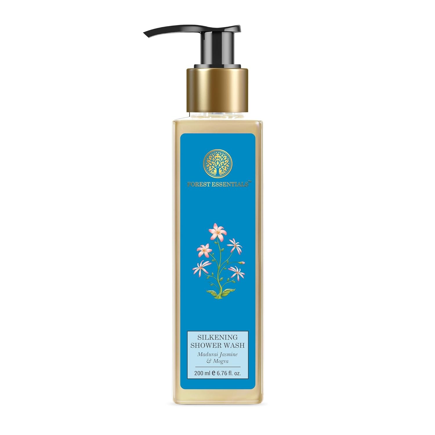 Forest Essentials Silkening Shower Wash Madurai Jasmine & Mogra