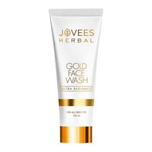 Jovees Herbal Ultra Radiance Gold Face Wash | Gives Nourished & Hydrated Skin, Reduce Dark Spot And Improves Skin Texture | For All Skin Types 100ML