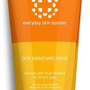 Kaya Clinic Skin Awakening Rinse with Niacinamide, Vitamin C, A & E, Vitamin C Face Wash, Vitamin C Cleanser, Brightening Face Wash, Daily Use Face Wash for All Skin Types, 100ml