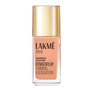 LAKMÉ 9 To 5 Primer + Matte Perfect Cover Liquid Foundation All Skin types, Full Coverage, Has A Built-In Primer For Poreless, Long Lasting MakeUp, Cool Ivory, 25ml