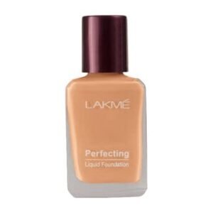 LAKMÉ Perfecting Liquid Natural Glow Full coverage Foundation for All Skin Type - Shell, 27Ml (Pack Of 2)