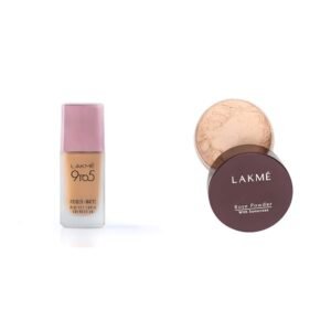 LAKMÉ Powder for Oily Skin Type Full coverage Foundation Matte Finish Soft Pink 25 Ml