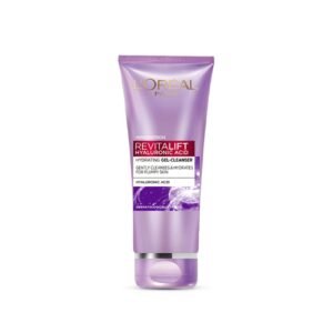 L'Oreal Paris Revitalift Gel Cleanser, Gentle Cleansing and Hydration, With Hyaluronic Acid, 100 ml