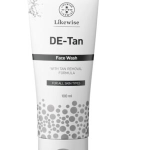 Likewise DE-Tan Face Wash With Tan Removal Formula For Glowing Skin | Face Wash For Dry, Oily, Acne Prone & Combination Skin | Face Wash For Men & Women | 100ml