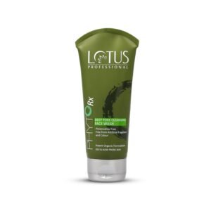 Lotus Professional Phyto Rx Deep Pore Cleansing Face Wash, 80g, Transparent