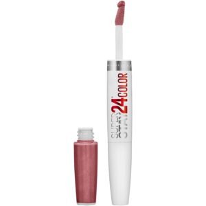 Maybelline New York Super Stay 2 Step Lipsticks, Forever Chestnut, 1.8g