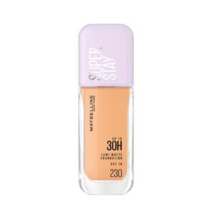 Maybelline New York Super Stay Lumi Matte Liquid Foundation, 30 HR Long Lasting yet Lightweight, 230, 35ml