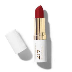 MyGlamm LIT Satin Matte Lipstick-The Sinner (Red)-4.5 gm | 3D Satin Matte Finish | Long Lasting Lipstick | Cruelty-Free Lipstick