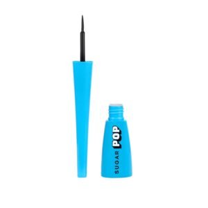 SUGAR POP Matte Finish Eyeliner Pencil, Smudge-Proof Pencil, Water-Resistant, Quick Drying | Lasts Up To 10 Hours - 01 Black
