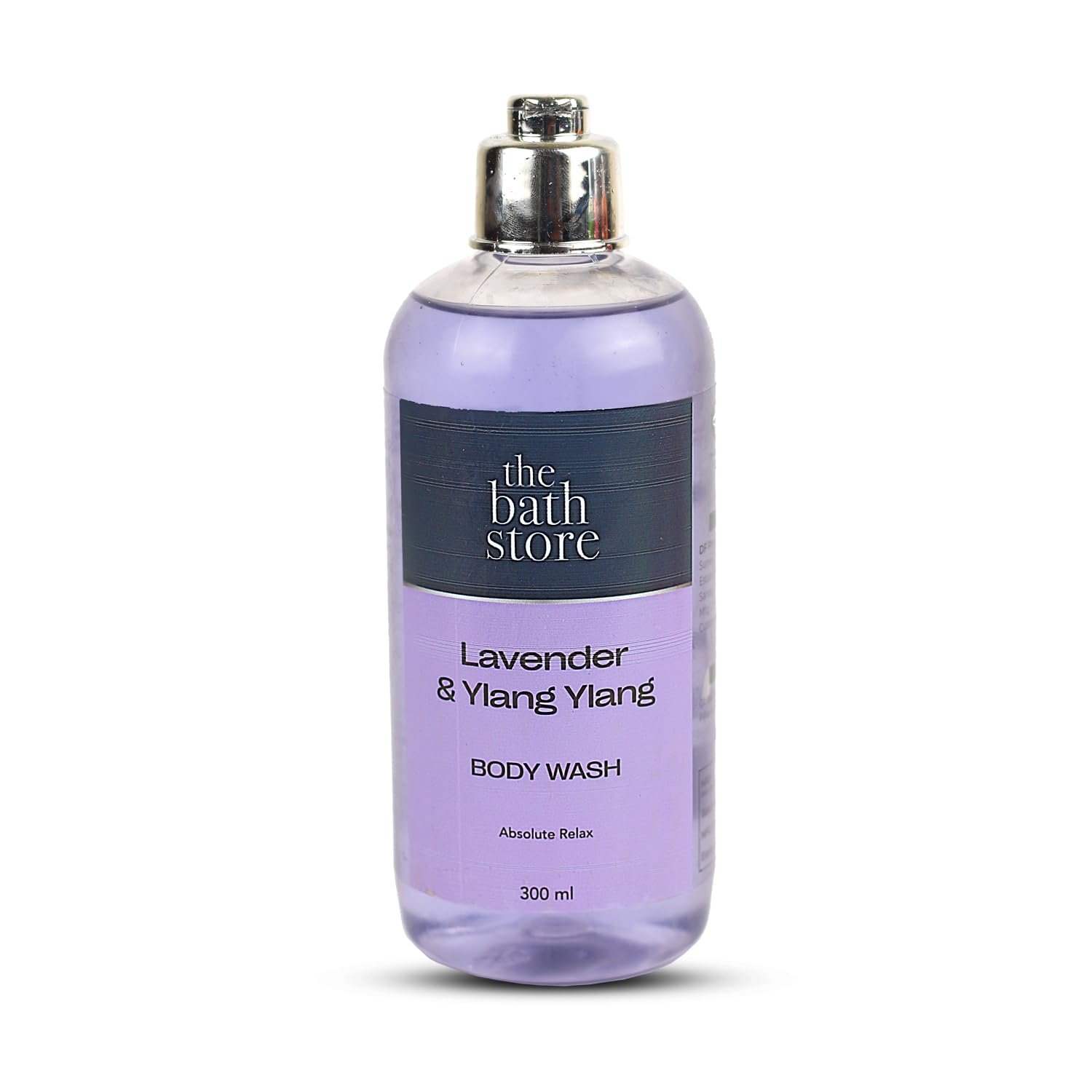 The Bath Store Lavender Ylang Ylang Body Wash Shower Gel | Body Wash for Men & Women - All Skin Types | Liquid Soap for Bath for a Clean & Fresh Skin | No Sulphates & Parabens - 300ml