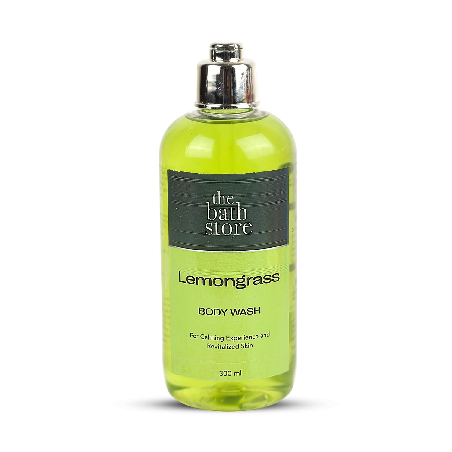 The Bath Store Lemongrass Body Wash Shower Gel | Exfoliating Body Wash For Dry Skin & Oily Skin | Tan Removal Body Wash For Men & Women | Liquid Soap For Bath - 300ml