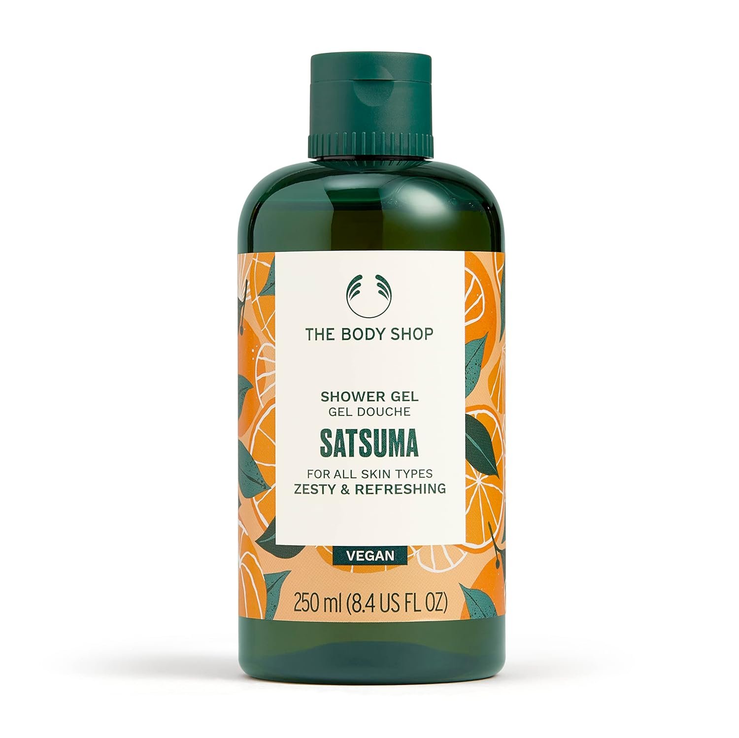 The Body Shop Satsuma Shower Gel, 250 ML - All Skin Types | Cleanse & Refresh | Vegan
