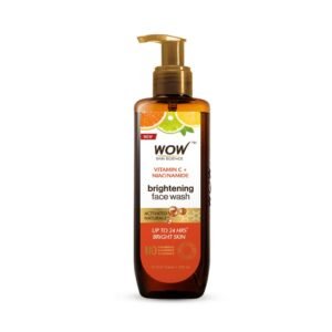 WOW Skin Science Brightening Vitamin C Face Wash | For Oily & Dry Skin | Bright, Glowing Skin | Refreshing | For Women & Men | Paraben & Sulphates Free | 200 ml