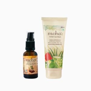 moha: Herbal Face Wash 200 ML With 2% Hyaluronic acid Hydrating face serum 30 Ml Combo | Non-Greasy l Quick Absorbing l Face Wash Keep Skin Healthy, Soft & Glowing | For All Skin Type