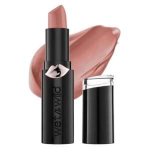 wet n wild Mega last matte lip color, Bare It All, 0.11 Ounce