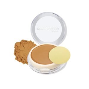 COLORESSENCE Single HD Cream Foundation Pancake Makeup Base, All In One Creamy Matte Finish, Lightweight Longlasting Waterproof Formula - HDM-19