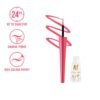 MyGlamm LIT Glossy Liquid Eyeliner-Pink Rave-3.5ml - Image 2