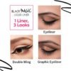 Nykaa Black Magic Liquid Eyeliner - Super Black 01 - Image 2