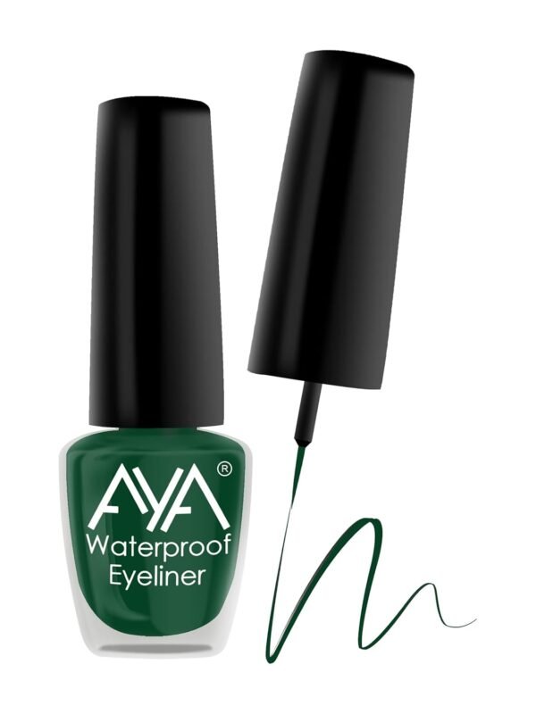 AYA 24 Hrs Long Lasting & Waterproof Eyeliner, Green 5ml