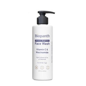 Biopanth Skin Brightening Vitamin C And Niacinamide Facewash | Soft Skin & Oil Free Look | Fight Dullness & Tan | Face Wash For Women & Men Paraben & Sls Free 100 ML