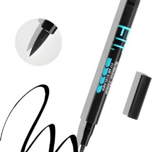 Bridester Fit Me Makeup Waterproof Super Lasting Liquid Eyeliner 7.6 G (Black)
