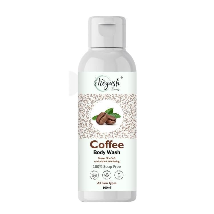 Coffee Body Wash | Tan Removal Body Wash for Soft & Smooth Skin | For Body & Face | Hydrating | Paraben Free | 100ml