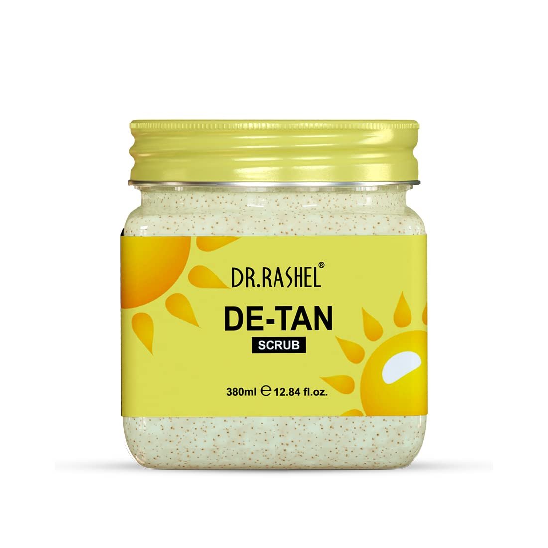 DR.RASHEL De-Tan Scrub For Face & Body (380 Ml) | Revitalizing Tan Removal Scrub | Cleanser Scrub For Deep Exfoliation | Dead Skin Remover Scrub | Blackhead Remover Scrub | Skin Brightening Lightening