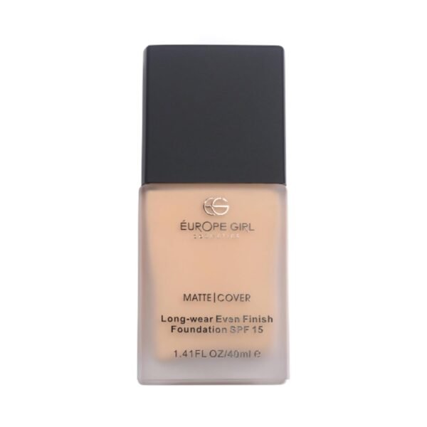 Europe Girl Matte Cover Foundation (Medium Natural Undertone-125)