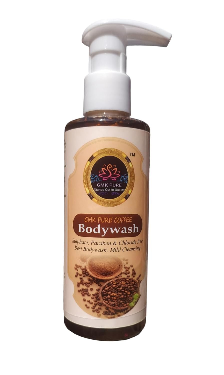 GMK PURE 400ml (200ml+200ml) Coffee Extract Moisturizing Body Wash | Tan Removal and Glowing Skin Bodywash | Refreshing Fragrance Body Wash | Coffee Body Wash for Deep Cleansing | SLS & Paraben Free Product