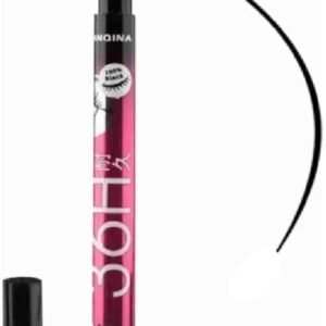 Heeva Creation 36 H Long Lasting Waterproof Liquid Black Matte Eyeliner.1 Piece.