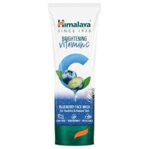 Himalaya Brightening Vitamin C Blueberry Face Wash | Brightening Face Cleanser | Remove Dull Skin | 100ml