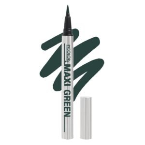 INCOLOR Ic058 Maxi Long Lasting Smudge Proof Sketch Pen Eyeliner For Women, Matte & Shimmery, 2Gm - Green