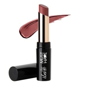 Iba Must Have Transfer Proof Ultra Matte Lipstick for Women - 04 Friends Forever, 3.2g | Enriched with Vitamin E and Cocoa Butter | Lasts upto 8hrs Long Lasting & Matte Finish | Smudge-Proof & Waterproof | Lightweight & Highly Pigmented | Hydrated Lips | Lip Makeup