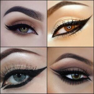 Jern Cat Eyeliner Stencil and Smokey Eye Stencil (2 Pieces)
