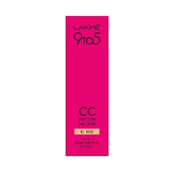 LAKMÉ 9 To 5 Complexion Care Cream, Beige, 20G