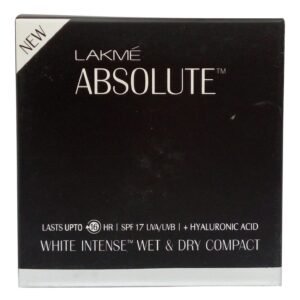 LAKMÉ Absolute White Intense Natural Wet And Dry Compact - Beige Honey 05, 9G Carton