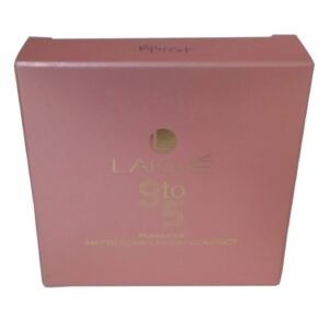 LAKMÉ Flawless Matte Complexion Compact for All Skin Type - Apricot, 8G Carton, Cream