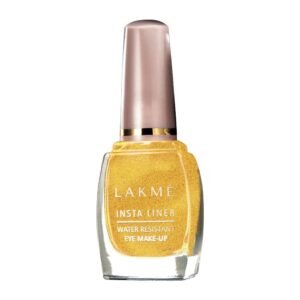 LAKMÉ Insta Shimmery Eye Liner, Golden, 9 Ml And Insta Eye Liner, Green Gel, 9 Ml