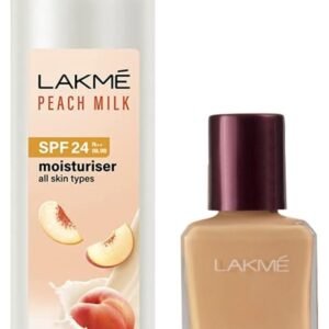 LAKMÉ Perfecting Dewy Liquid Foundation for All Skin Type, Pearl, Foundation for All Skin Type - 27Ml, Light Coverage, Moisturiser Lotion - 120 Milliliters