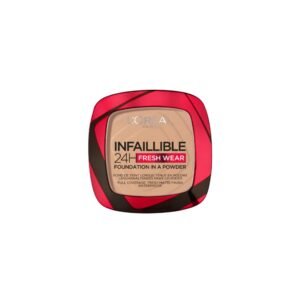 L'Oreal Paris Infallible 24H Fresh Wear Foundation in a Powder, 120 Vanilla, 9g