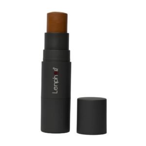 Lenphor Waterproof Long-lasting Full Coverage Stick Foundation Dark Brown 8g | Full Coverage Foundation for Women, Girls