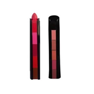 Lipstick 5 in 1 Waterproof Matte Lipstick Set Makeup Cosmetic Moisturize Long Lasting Colorful Lipstick, 7.5 g, Dark Shades - Multicolor