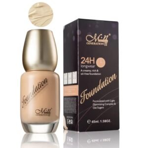 ME NOW Forever Matte Creamy Rich Oil-Free Foundation, Superior Coverage, Lightweight, Water Resistant, 24 hr long wear foundation (FAIR)