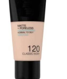 MISSLOOK Liquid Foundation, Matte Finish, With SPF, Absorbs Oil, Matte + Poreless, 120