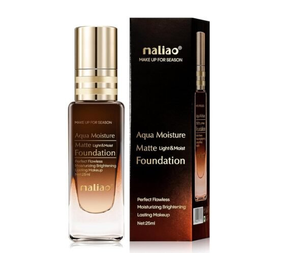 Maliao Aqua Moisture Matte Light & Moist Foundation (NATURAL BEIGE)